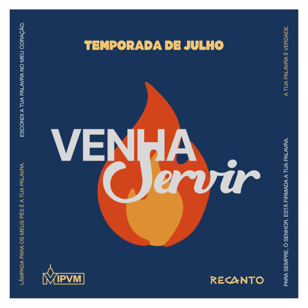 EQUIPE TEMPORADA - JULHO 2026 - “TUA PALAVRA”